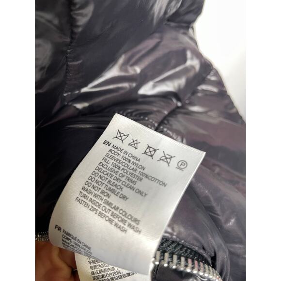 Varley Womens Mayten Knit Puffer Jacket Coat Black Size Small - Picture 8 of 10